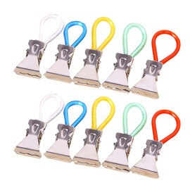 20Pcs Tea Towel Hanging Clips Color Towel Clip Kitchen Towel Clips Metal Towel Clips for Kitchen Bathroom Cupboards Blue Green Red Yellow Silver
