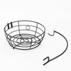 Livabber Countertop Fruit Basket Bowl with Banana Hanger, Modern Standing