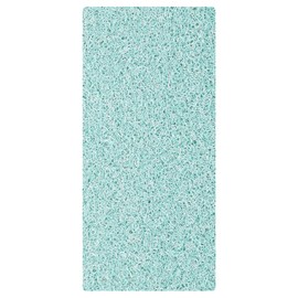 Soft Shower Mat Non Slip - PVC Loofah Inside or Outside Showers, Bathtubs, Bathrooms, and Wet Areas - Safe for Textured Tiled and Smooth Floor - No Suction Cups Secure Anti Slip (Aqua Green 24 x 47)