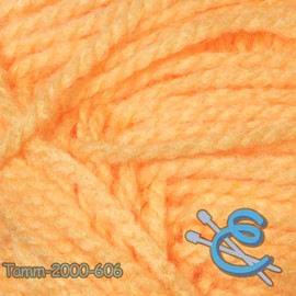 TAMM 2000 [100grs] by TAMM - Soft Yarn for Baby Clothes and Warm Blankets - Color Mango 606