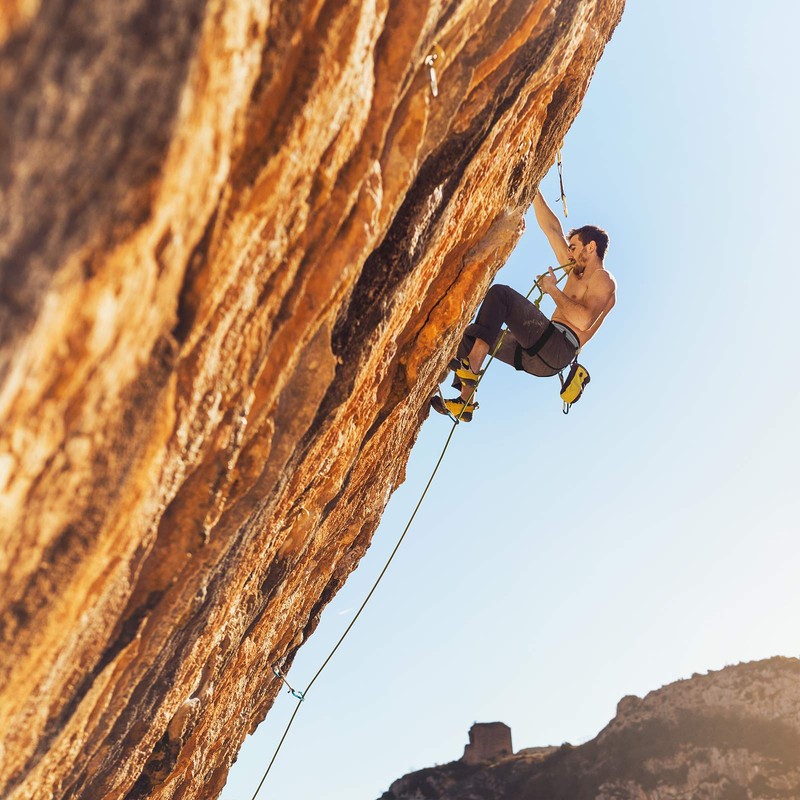 Universal climbing harness TAIPAN by Alpidex, Colour:green pepper