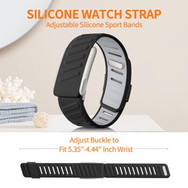 Y-Kocos Sport Bicep Band Compatible with WHOOP 5.0/MG SportFlex -ECG Strap, Soft Adjustable Silicone Waterproof Breathable Replacement Wristbands for Whoop 5.0 Accessory for Health & Fitness Wearable