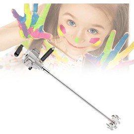 Máquina mezcladora de Pintura con barriles Redondos, con agitador neumático de Pintura de 5 galones y Orificio de Escape con silenciador, para Mezcla de hidrosoles.