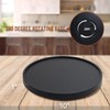 10-inch Black Wood Lazy Susan Organizers, ACIAZAAZ Lazy Susan Turntable