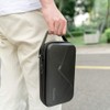 TELESIN Large Carrying Case for GoPro Hero 11/10/9/8/7/6/5/4/3+/3, DJI Osmo