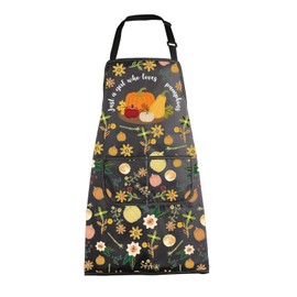 MBMSO Pumpkin Apron Pumpkin Lovers Gift Just a Girl Who Loves Pumpkins Baking Apron Pastry Chef Gift for Pumpkin Farmer Apron, Pumpkin Apron-b, Standard