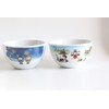 Shimizu Pottery Japan Snoopy Bowl, 2 Patterns, White