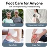 Shower Foot Scrubber Brush,Foot Scrubber in Shower,15" Toe Cleaning Brush