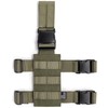 OneTigris Mini Molle Panel for Tools, Drop Leg Platform Minimalist