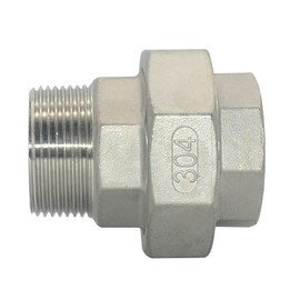 DAN SPEED NPT 1" Female x 1" Male Stainless Steel SS304 Cast Pipe Fitting (1 inch)