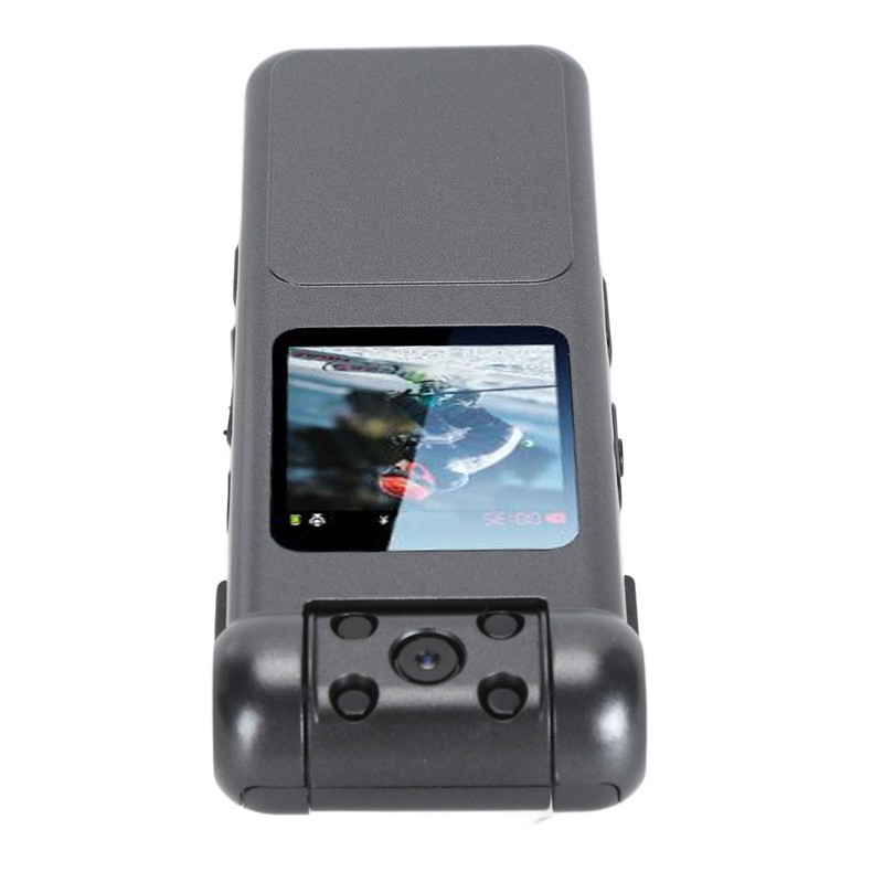 Wearable Camera 120 Degrees Rotatable Lens Portable Video Recorder Law
