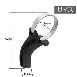 Wolfride Bicycle Handlebar End Auxiliary Bike Rest Bar End Inner Diameter 24mm Thumb Grip Bicycle Bar End Easy Installation Anti-Slip Bicycle Accessories for Road Bike Mountain Bike Set of 2