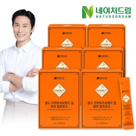 Nature Dream Gold Camut Brand Mill Mill -Contable 3G 30 Poet 6 Box Stronger / 네이처드림 골드 카무트 브랜드밀 함유 발효효소 3g 30포 6박스  고역가