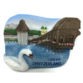LUZERN SWITZERLAND SOUVENIR RESIN 3D FRIDGE MAGNET SOUVENIR TOURIST GIFT 028