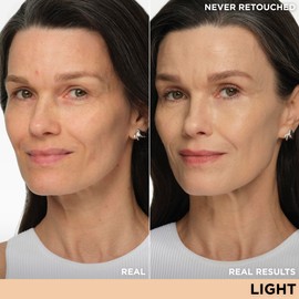 IT Cosmetics CC+ Cream Travel (Light) - Natural Full Coverage Foundation With SPF 50+, Color Corrector & Anti-Aging Hydrating Serum, Hyaluronic Acid + Peptides, Up To 24H Wear - 0.4 fl oz