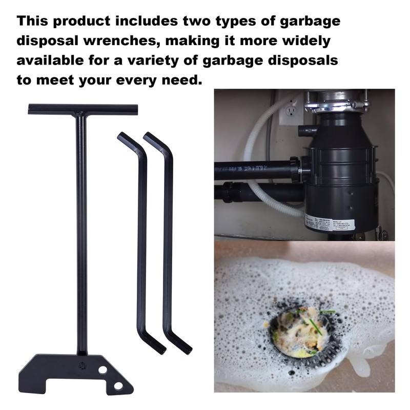 Garbage Disposer Unjamming Wrench/WRN-00 Garbage Disposal Wrench Tool for Dislodge