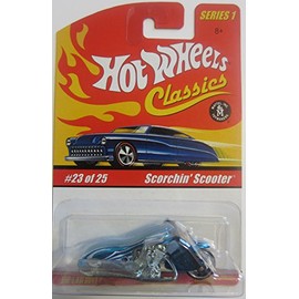 Hot Wheels Scorchin' Scooter Classics Series 1 - Aqua 23 of 25