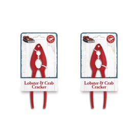 Maine Man Lobster Crab Cracker, Red, Set of 2