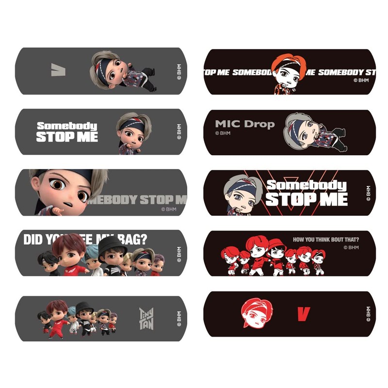 TinyTAN 缶入りばんそうこう(V)