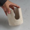 Nawgnail Natural Marble Travertine Sponge Holder for Kitchen Counter, Drying