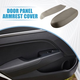 X AUTOHAUX Car Front Door Panel Armrest Cover Interior Door Trims for Acura RDX 2007-2012 Gray 1 Pair