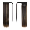 BARSDAR Ponytail Extension - 24 Inch Long Straight Wrap Around