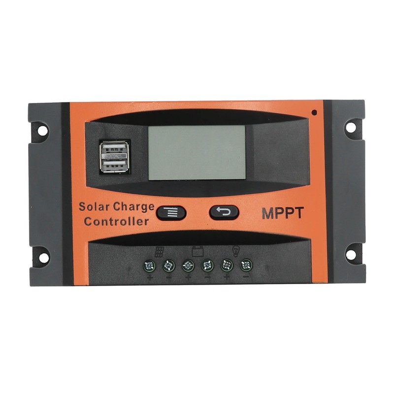 Solar Charge Controller Panel Battery Photovoltaic MPPT Regulator with Dual