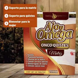 Ajo Y Omega Onco Quistes Matriz Papiloma Omega Nutrition Sabor Sin Sabor