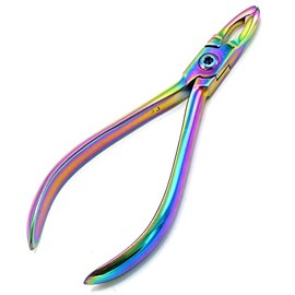 AAProTools New Multi Titanium Rainbow Color Ortho Plier Johnson Contouring Pliers Dental Orthodontic Instruments