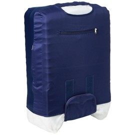 Samsonite Global Travel Accessories Folding Suitcase Cover, Blue (Midnight Blue), Rain cover