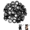 CKE 30 Pack 3/8" Black Angle Beveled Washers for Cable