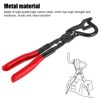 Exhaust Hanger Removal Pliers with Offset Jaw for Rubber Muffler