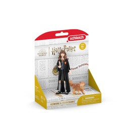 schleich 42635 Hermione Granger and Crookshanks, from 6 years WIZARDING WORLD - Figurine, 3 x 3 x 10 cm