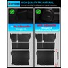 Cargo Mat for 2018-2026 Jeep Wrangler JL 4x4 4-Door Gas