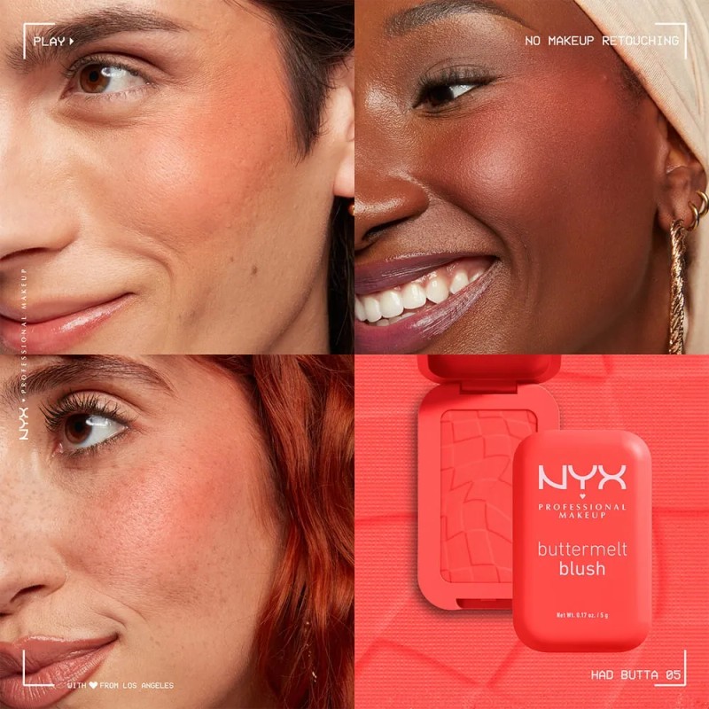 NYX PMU Buttermelt Blush Rubor 5g