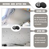 60PCS Car Roof Headliner Repair Kit, Auto Roof Snap Rivets