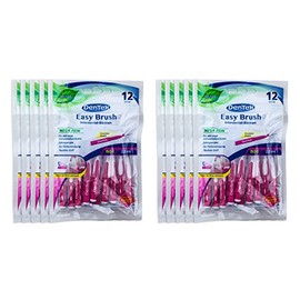 DenTek Easy Brush Interdental Brushes 2.0 mm Mega Fine ISO: 0 Pack of 10