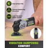 WORKPRO 400W Oscillating Multi-Tool, 6-Speed Corded Power Saw with LED