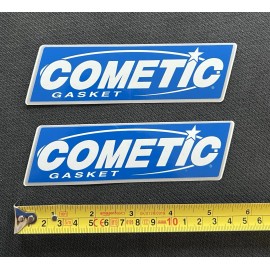 Unbranded 2 COMETIC GASKET DECALS STICKERS racing drags offroad gasser adventure leman rv