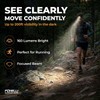 Foxelli USB-C Rechargeable LED Headlamp – Super Bright, Lightweight Head