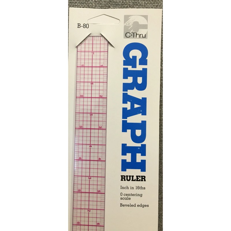 C-Thru Ruler Company Graph Ruler B-80