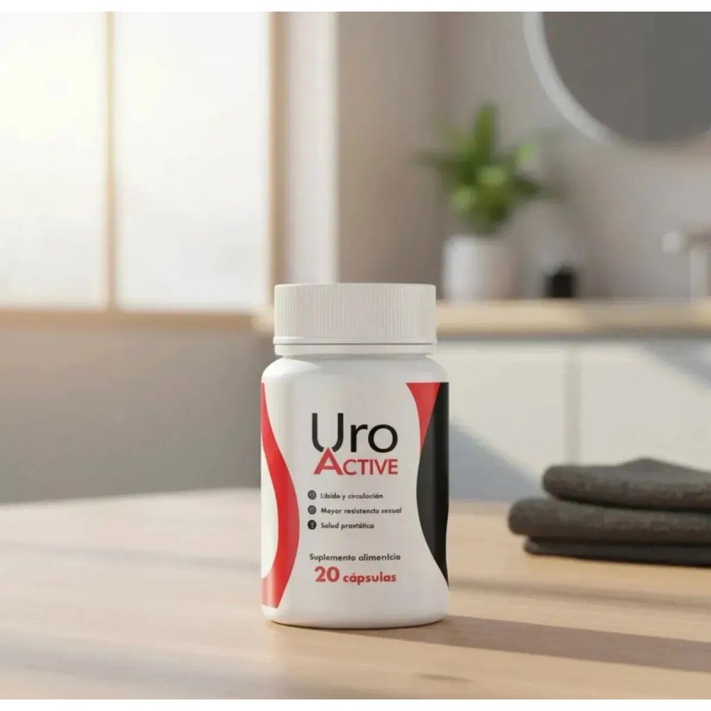 Uroactive Capsulas Apoyo Prostata Saw Palmetto Sabor