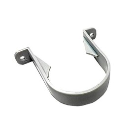 The Home Fusion Company 68mm Downpipe Drainpipe Rainwater Down Pipe Clip Black White Or Grey