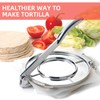 Tortilla Press 8 Inches Heavy Duty Flour Tortilla Press Aluminum