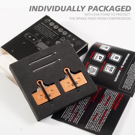 CNCLOL Bike Disc Brake Pads for Shimano Deore XTR M9000 M8000 M9020 M987 M988 M985 M615 M675 M785 XT SLX M7000 M666 RS785 Alfine S700 g01s/g02s/g03s/g01a/g02a/g03a,Polymetallic 4 pairs