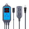 Inkbird Digital Wi-Fi Humidity Controller IHC-200 Dual Outlet Pre-Wired Humidistat