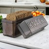 My-goodbuy24 Crispbread Box Crispbread Box with Lid - Bread Box