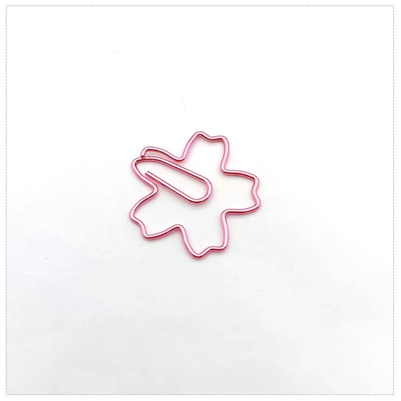 Itisyou Cherry Blossom Clip Cute Cherry Blossom Shape Pink Bookmark