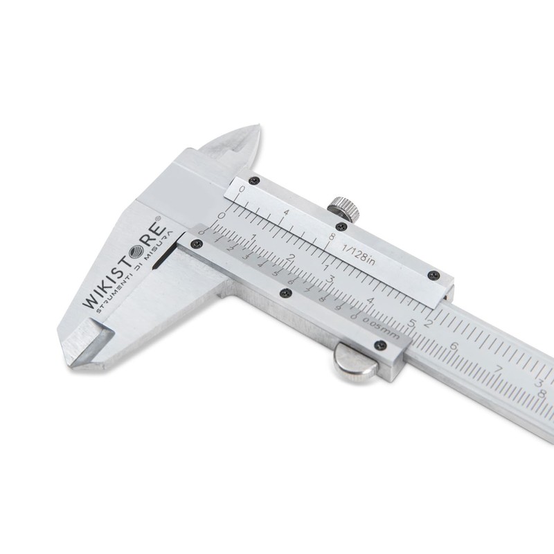 WIKISTORE TASCHEN NONIUS Caliper 150 mm with 4 Functions, Ventesimal