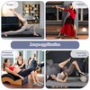 VEGCOO Women Non Slip Yoga Socks Black + Grey +